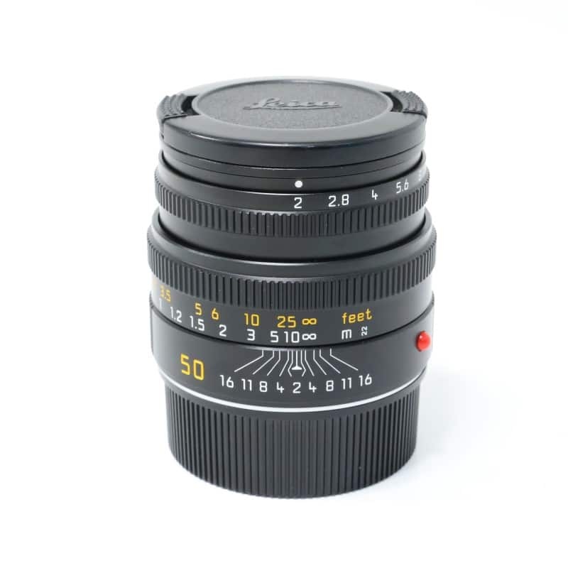 ライカ ズミクロンM f2/50mm ブラック 11826C