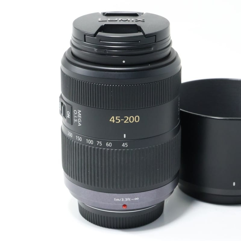 LUMIX G VARIO 45-200mm/F4.0-5.6/MEGA O.I.S. グレー H-FS045200