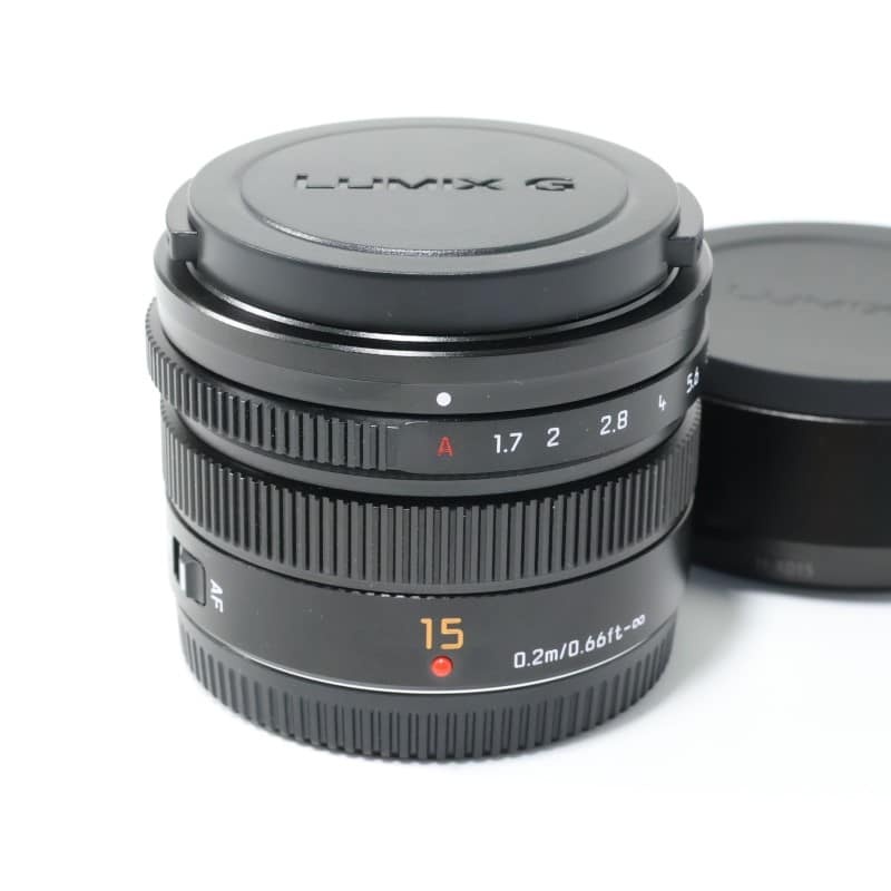 LEICA DG SUMMILUX 15mm/F1.7 ASPH. ブラック H-X015-K
