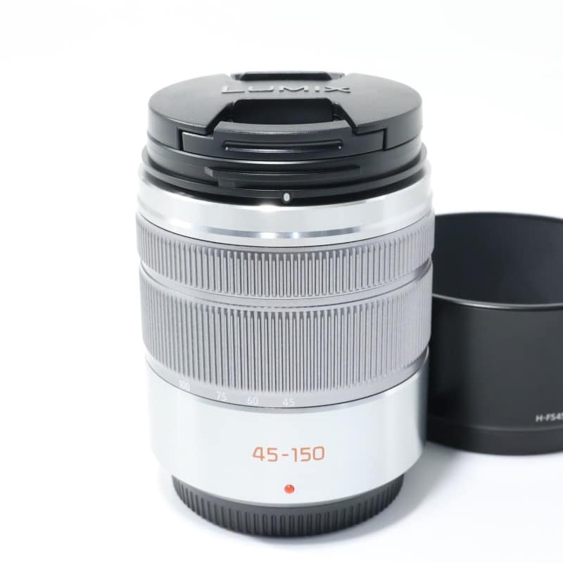 LUMIX G VARIO 45-150mm/F4.0-5.6 ASPH./MEGA O.I.S. シルバー H-FS45150-S