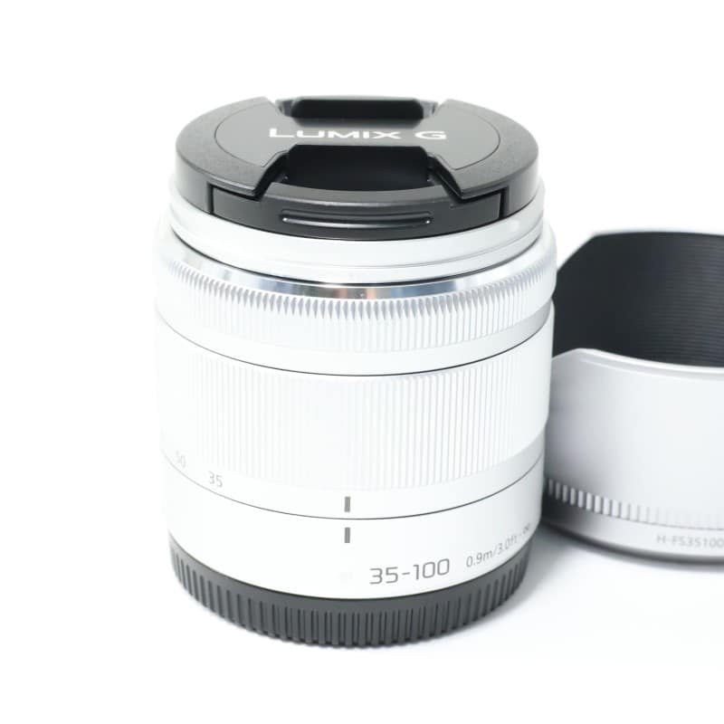 LUMIX G VARIO 35-100mm/F4.0-5.6 ASPH./MEGA O.I.S. シルバー H-FS35100-S