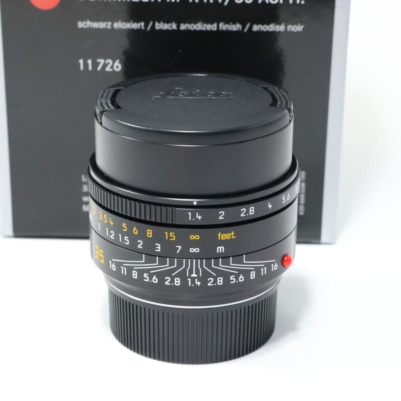 ライカ ズミルックスM f1.4/35mm ASPH. ブラック 11726