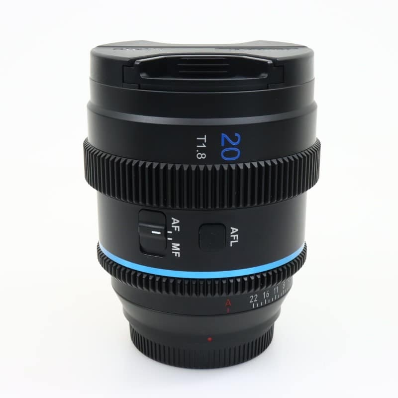オートフォーカスアナモルフィックレンズ T1.8 S35 20mm E/ブルー 20AF133X-EB-JP