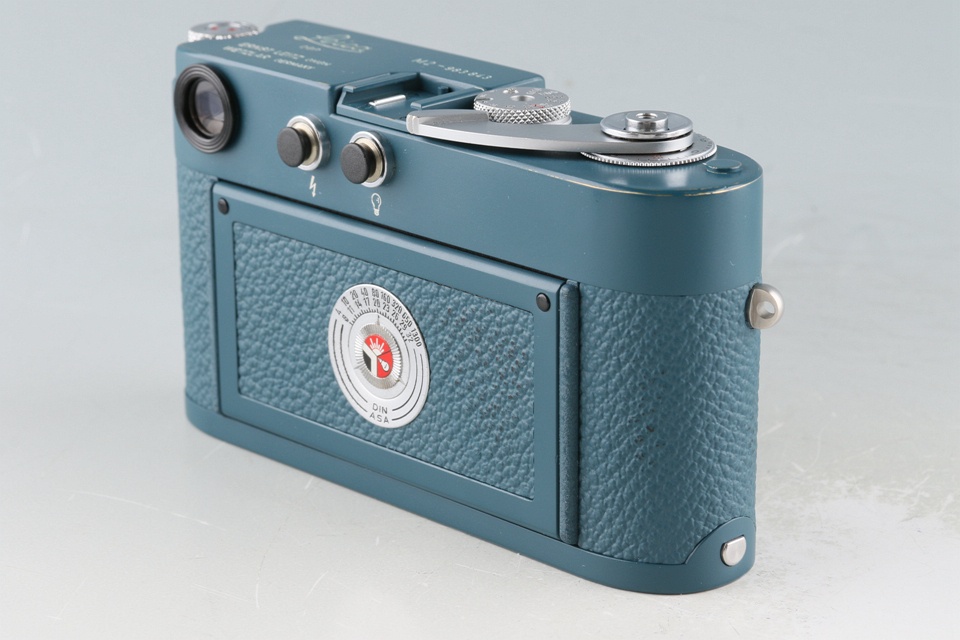 Leica Leitz M2 Repainted Blue-gray Repainted by Kanto Camera #41676T