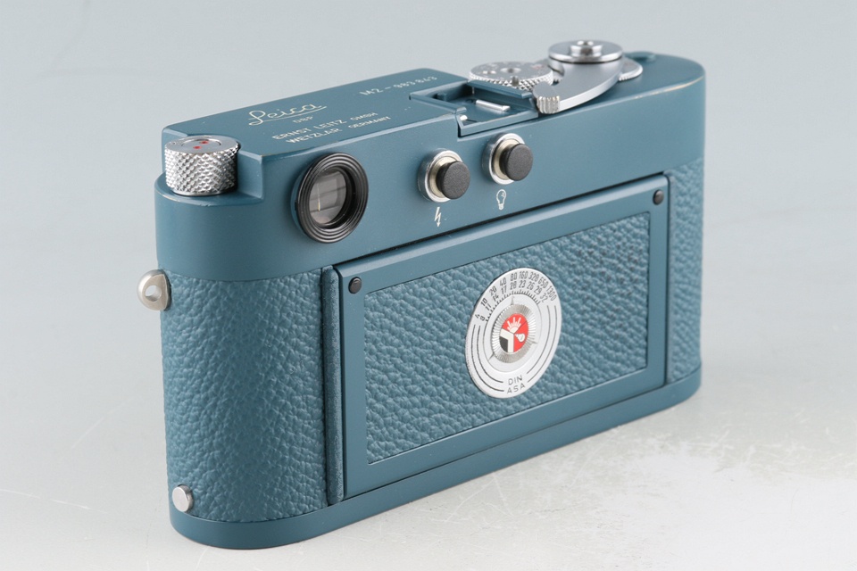 Leica Leitz M2 Repainted Blue-gray Repainted by Kanto Camera #41676T