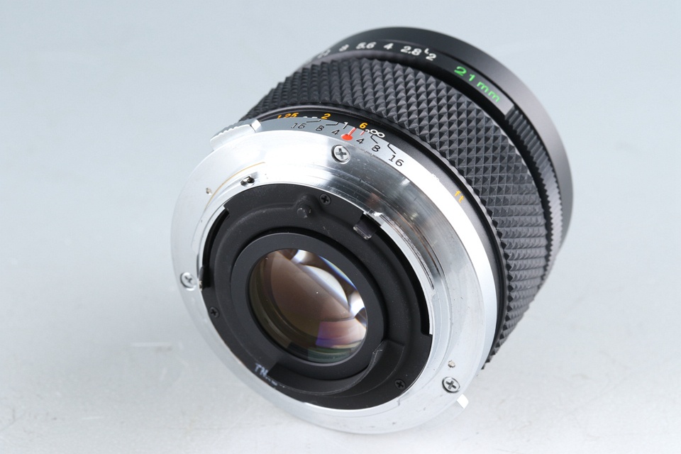 Olympus OM-System Zuiko Auto-W 21mm F/2 Lens #42908F5