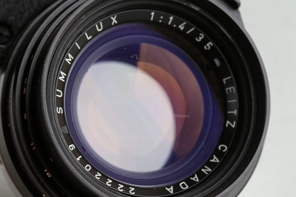 Leica Leitz Canada Summilux 35mm F/1.4 Lens for Leica M #43757K