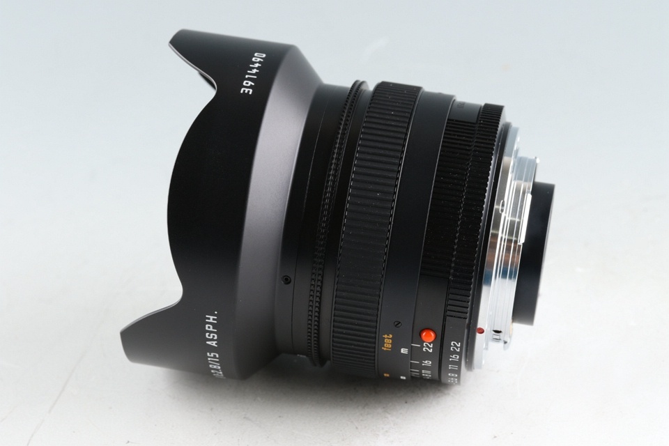 Leica Super-Elmarit-R 15mm F/2.8 ASPH. Lens for Leica R With Box #43939L1