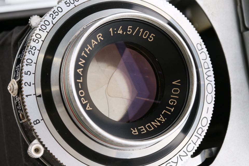 Voigtlander Bessa II Apo-Lanthar 105mm F/4.5 Medium Format Film Camera #46584F2