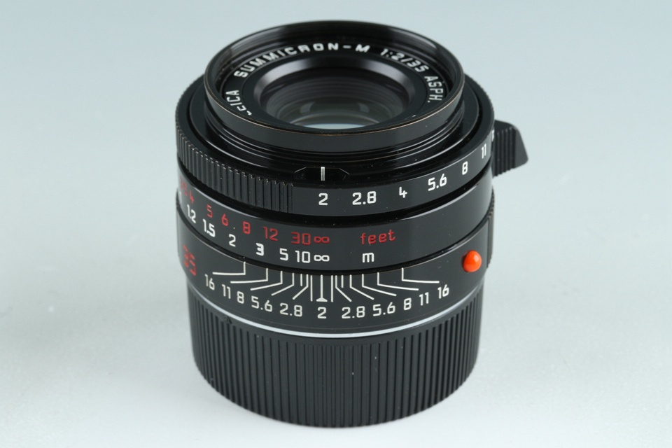 Leica Summicron-M 35mm F/2 ASPH. Black Paint Lens for Leica M #49136T