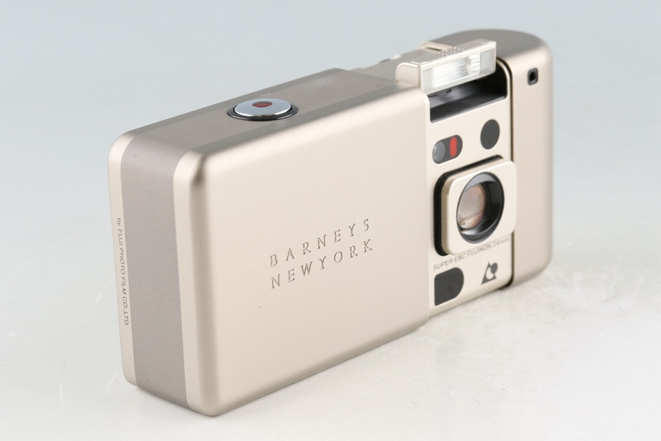 Fujifilm Epion 1000 MRC Tiara ix Titanium Barneys New York APS Film Camera With Box #52380L9