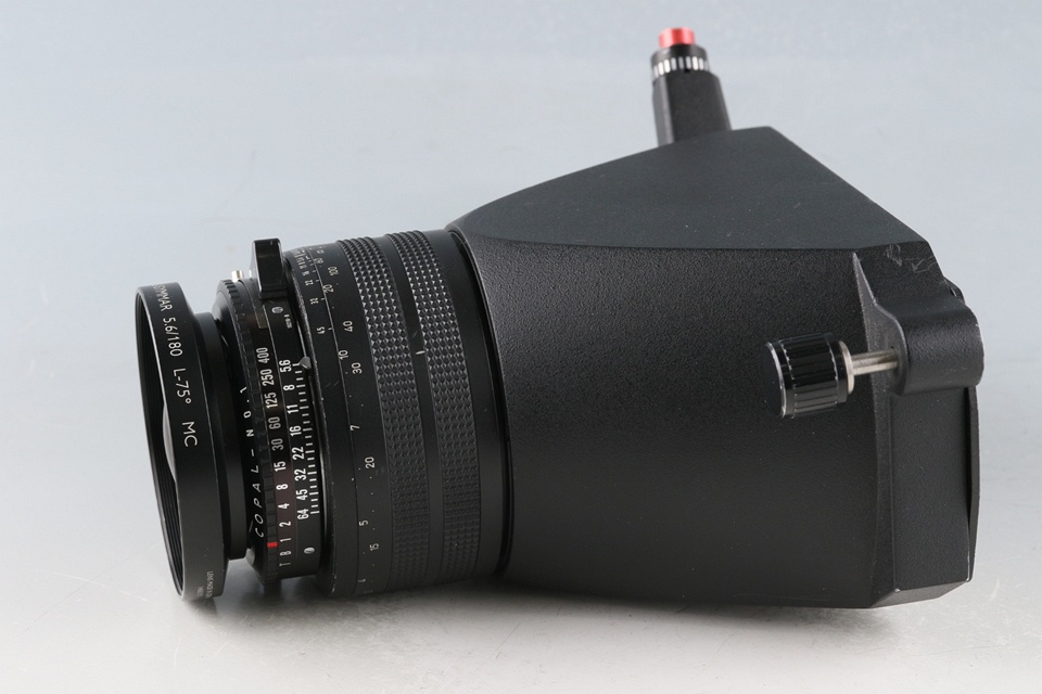 Linhof Technorama Apo-Symmar L 180mm f/5.6 Lens Unit + Finder #60070F3