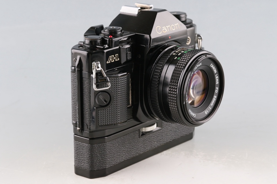 Canon A-1 + FD 50mm F/1.8 Lens #60102D3
