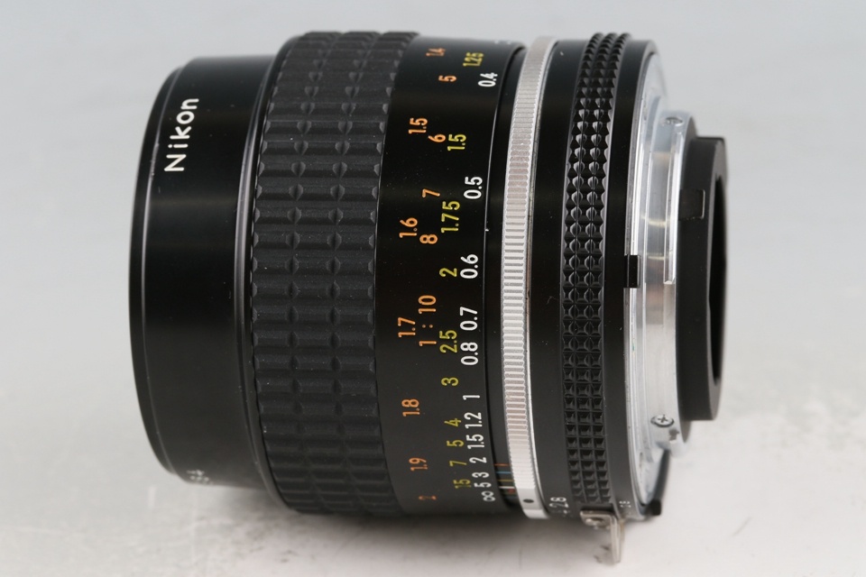 Nikon Micro-Nikkor 55mm F/2.8 Ais Lens With Box #60119L4