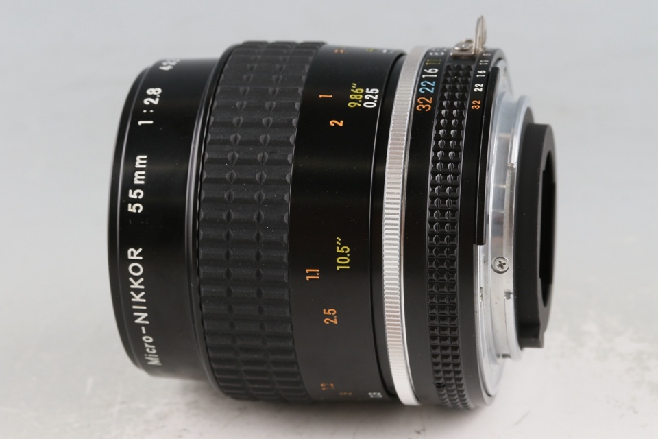 Nikon Micro-Nikkor 55mm F/2.8 Ais Lens With Box #60119L4