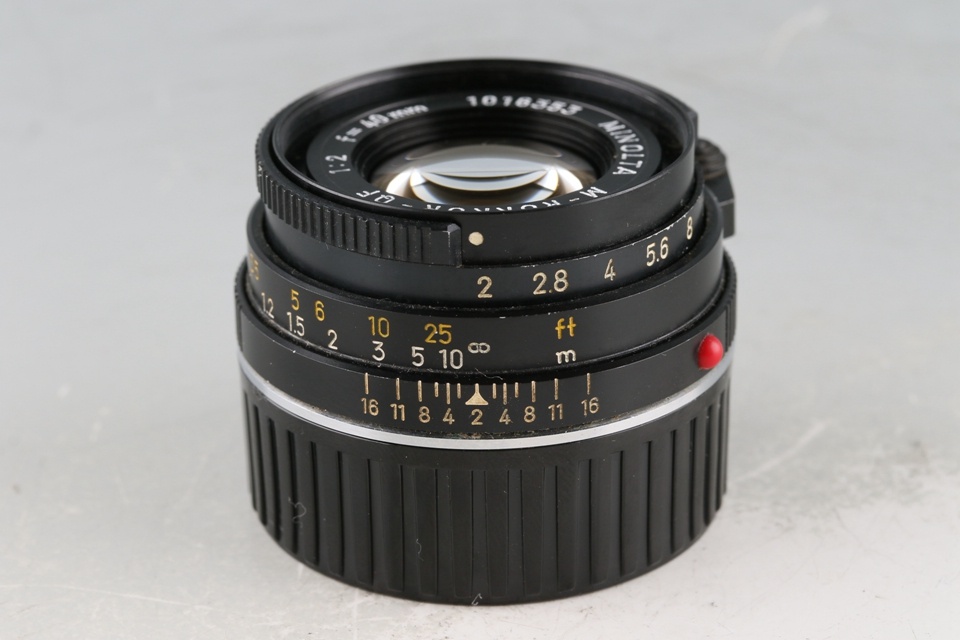 Minolta M-Rokkor-QF 40mm F/2 Lens for Leica M #60284E5