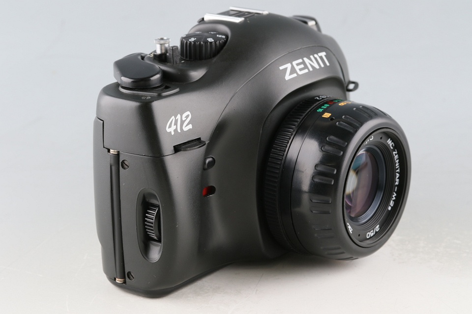 ZENIT 412 DX 35mm SLR Film Camera + MC Zenitar-M2s 50mm F/2 Lens #60490G42