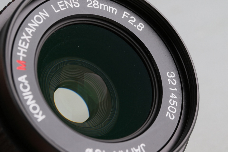 Konica M-Hexanon 28mm F/2.8 Lens for Leica M #60568E5