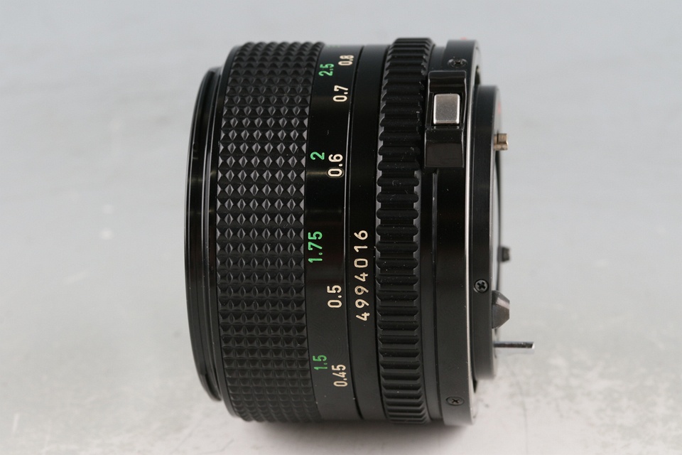 Canon FD 50mm F/1.4 Lens #60596F5