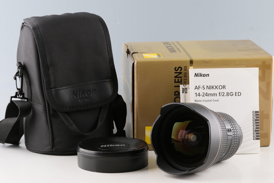 Nikon AF-S Nikkor 14-24mm F/2.8 G ED Lens With Box #60597L4