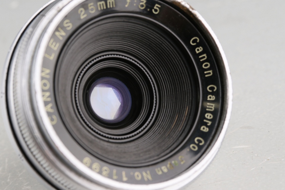 Canon 25mm F/3.5 Lens for Leica L39 #60646C1