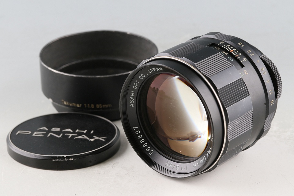 Asahi Pentax SMC Takumar 85mm F/1.8 Lens for M42 Mount #60673C3