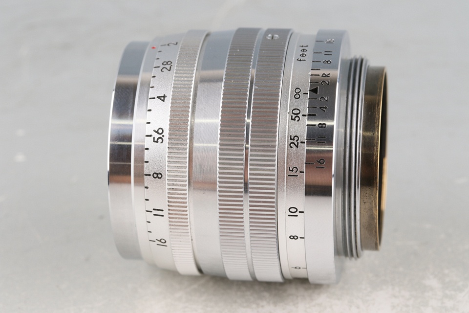 Tokyo Kogaku Topcor-S 50mm F/2 Lens for Leica L39 #60675C2