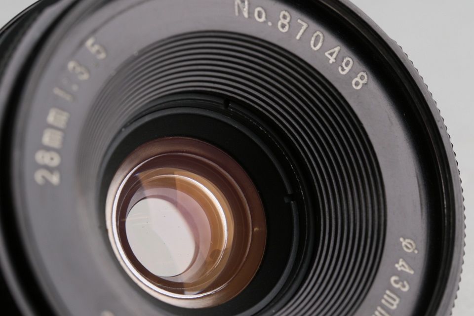 Avenon MC 28mm F/3.5 Lens for Leica L39 #60677C2