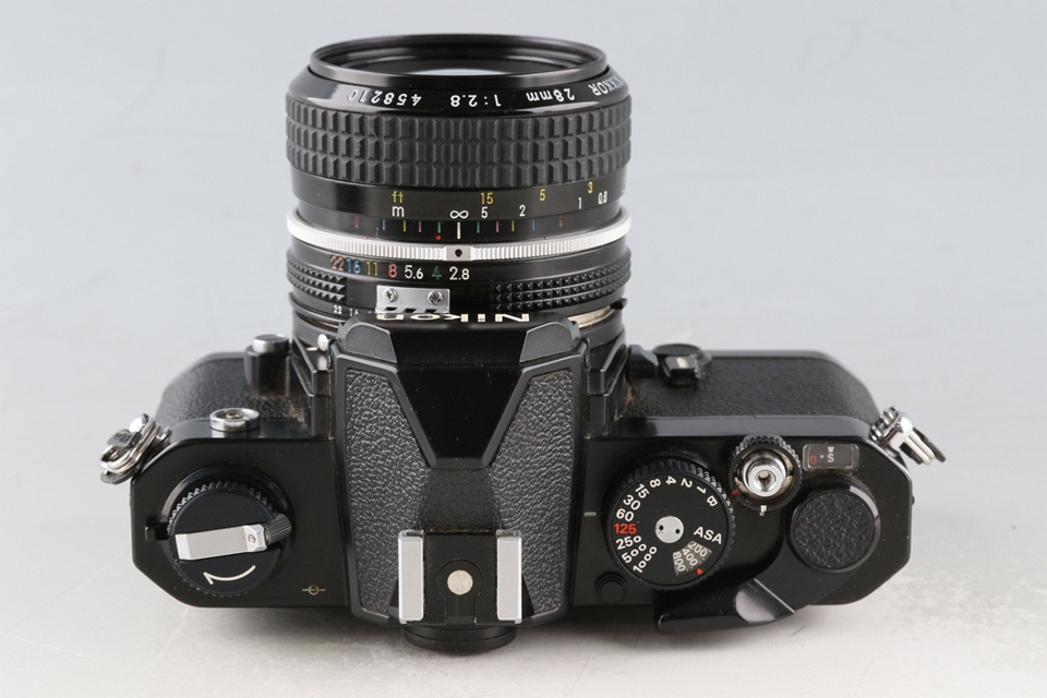 Nikon FM + Nikkor 28mm F/2.8 Ai Lens #60718D3