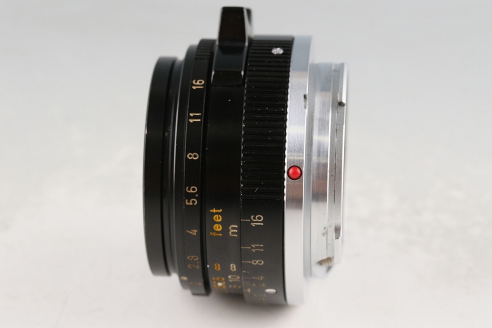 Leica Leitz Canada Summicron 35mm F/2 6-Elements Lens for Leica M #60743T