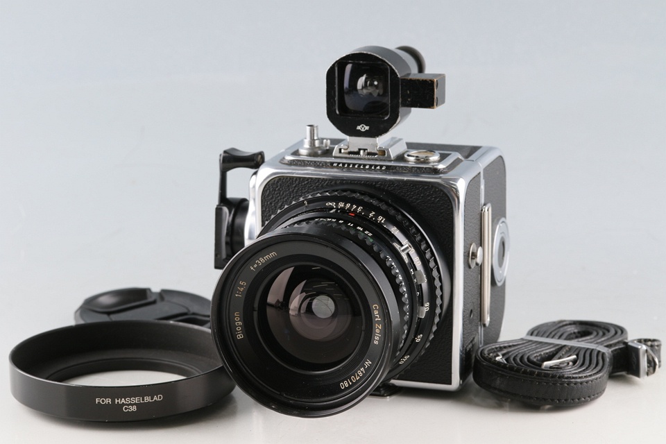 Hasselblad SWC Carl Zeiss Biogon T* 38mm F/4.5 Lens + A12 #60760E2