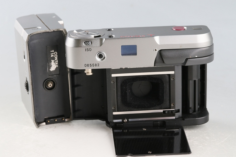 Contax T 35mm Film Camera + T14 Auto Strobe #60863D5