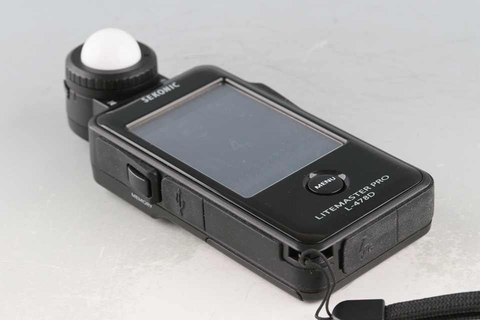 Sekonic Litemaster Pro L-478D + View Finder 5°With Box #60898L8