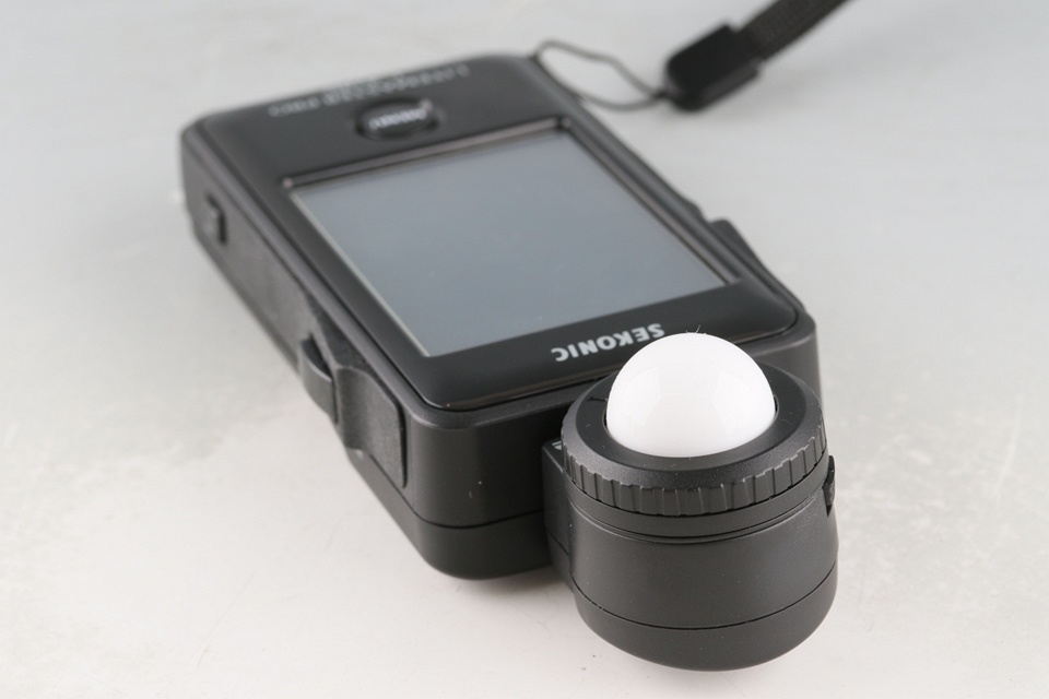 Sekonic Litemaster Pro L-478D + View Finder 5°With Box #60898L8