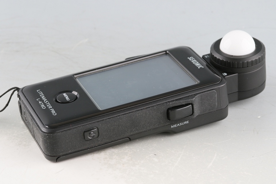 Sekonic Litemaster Pro L-478D + View Finder 5°With Box #60898L8