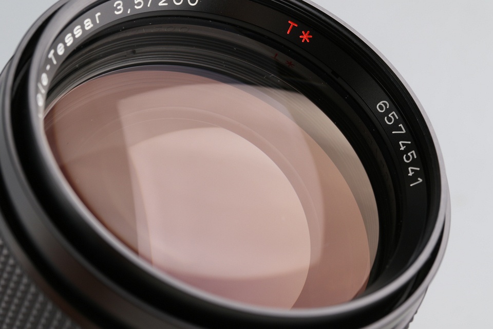 Contax Carl Zeiss Tele-Tessar T* 200mm F/3.5 AEG Lens for CY Mount #60905A2