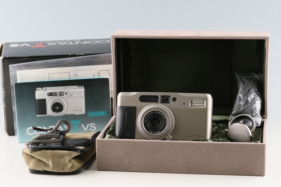Contax TVS 35mm Point & Shoot Film Camera With Box #60922L8