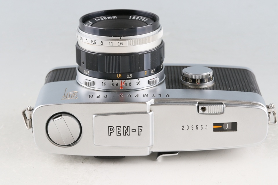 Olympus Pen-F + F. Zuiko Auto-S 38mm F/1.8 Lens #60939L7