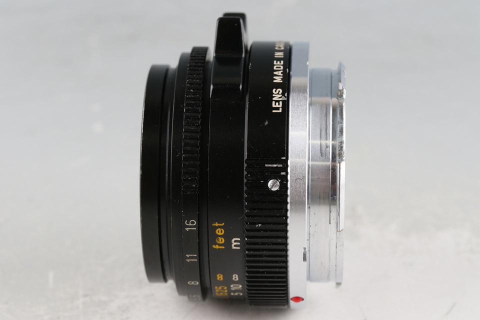 Leica Leitz Canada Summicron 35mm F/2 6-Elements Lens for Leica M #60950T