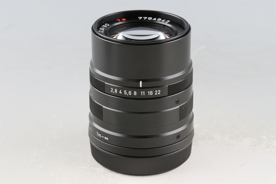 Contax Carl Zeiss Sonnar T* 90mm F/2.8 Black Lens Set for Contax G1 G2 #60972A1