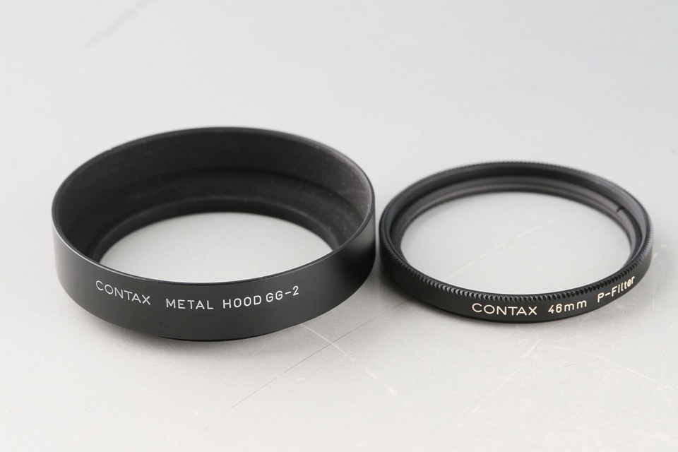 Contax Carl Zeiss Sonnar T* 90mm F/2.8 Black Lens Set for Contax G1 G2 #60972A1