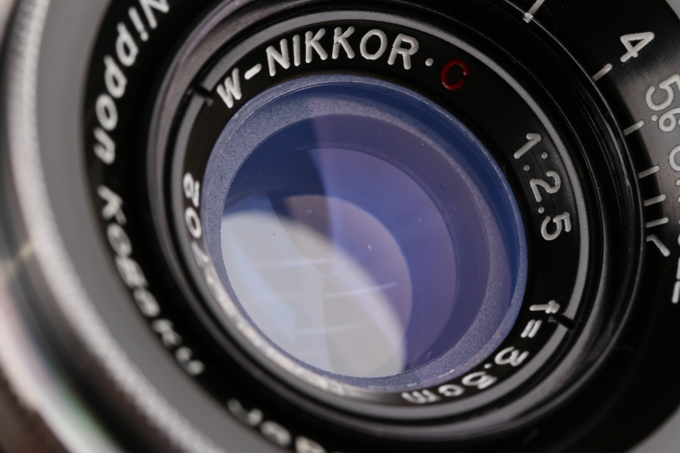 Nikon Nippon Kogaku W-Nikkor.C 35mm F/2.5 Lens for Nikon S #61067C2