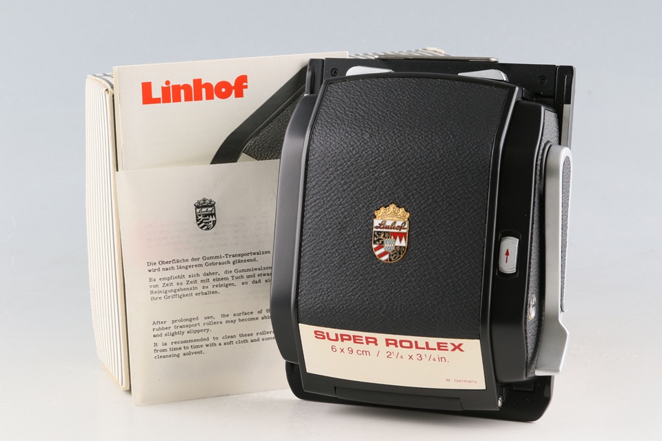 Linhof Super Rollex 6x9 Film Back With Box #61116L9