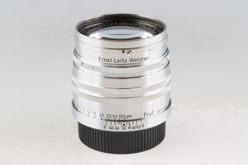 Leica Leitz Xenon 50mm F/1.5 Taylor-Hobson British Patent Lens for L39 #61201T