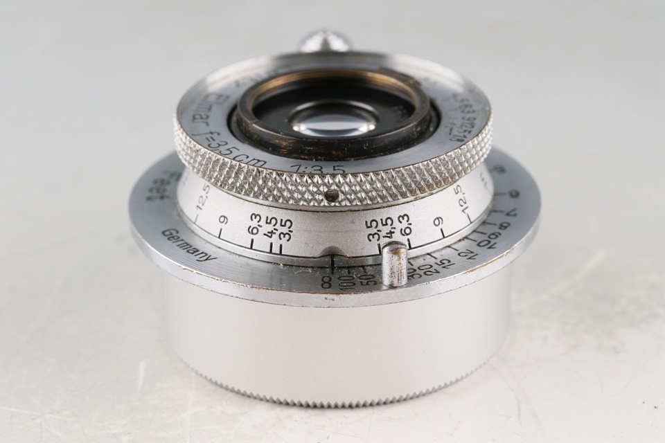 Leica Leitz Elmar 35mm F/3.5 Lens for Leica L39 #61204T