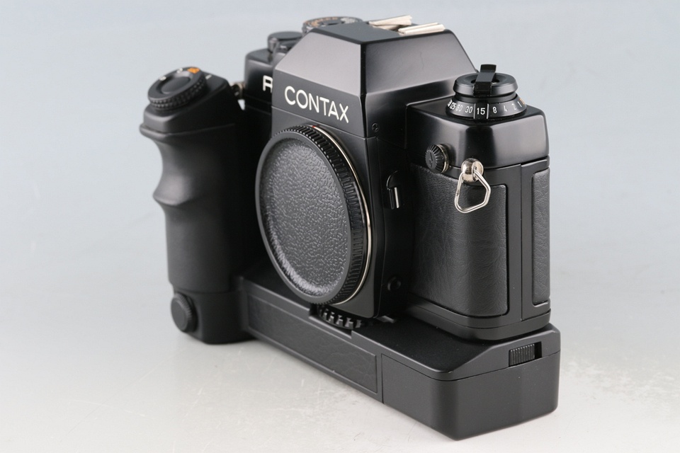 Contax RTS II QUARTZ 35mm SLR Film Camera + Winder W-3 #61423D3