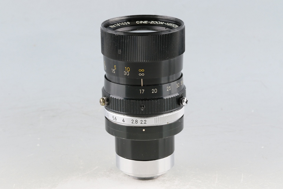 Nikon Nippon Kogaku Cine-Zoom-Nikkor 17-70mm F/2.2 Lens for C Mount #61574E5