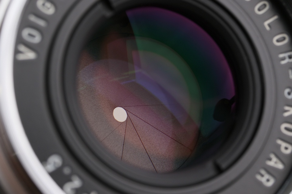 Voigtlander Color-Skopar 50mm F/2.5 Lens for Leica L39 + M Mount Adapter #61584C2