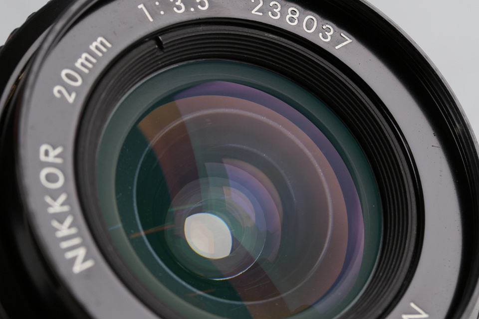 Nikon Nikkor 20mm F/3.5 Ais Lens #61593A6