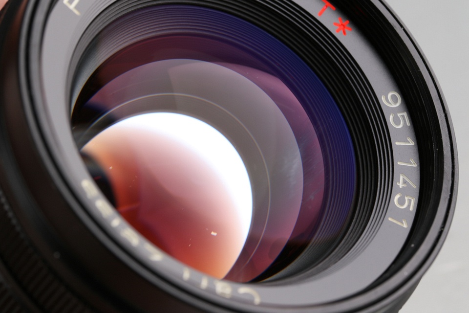 Contax Carl Zeiss Planar T* 45mm F/2 Black Lens for G1/G2 #61754A1